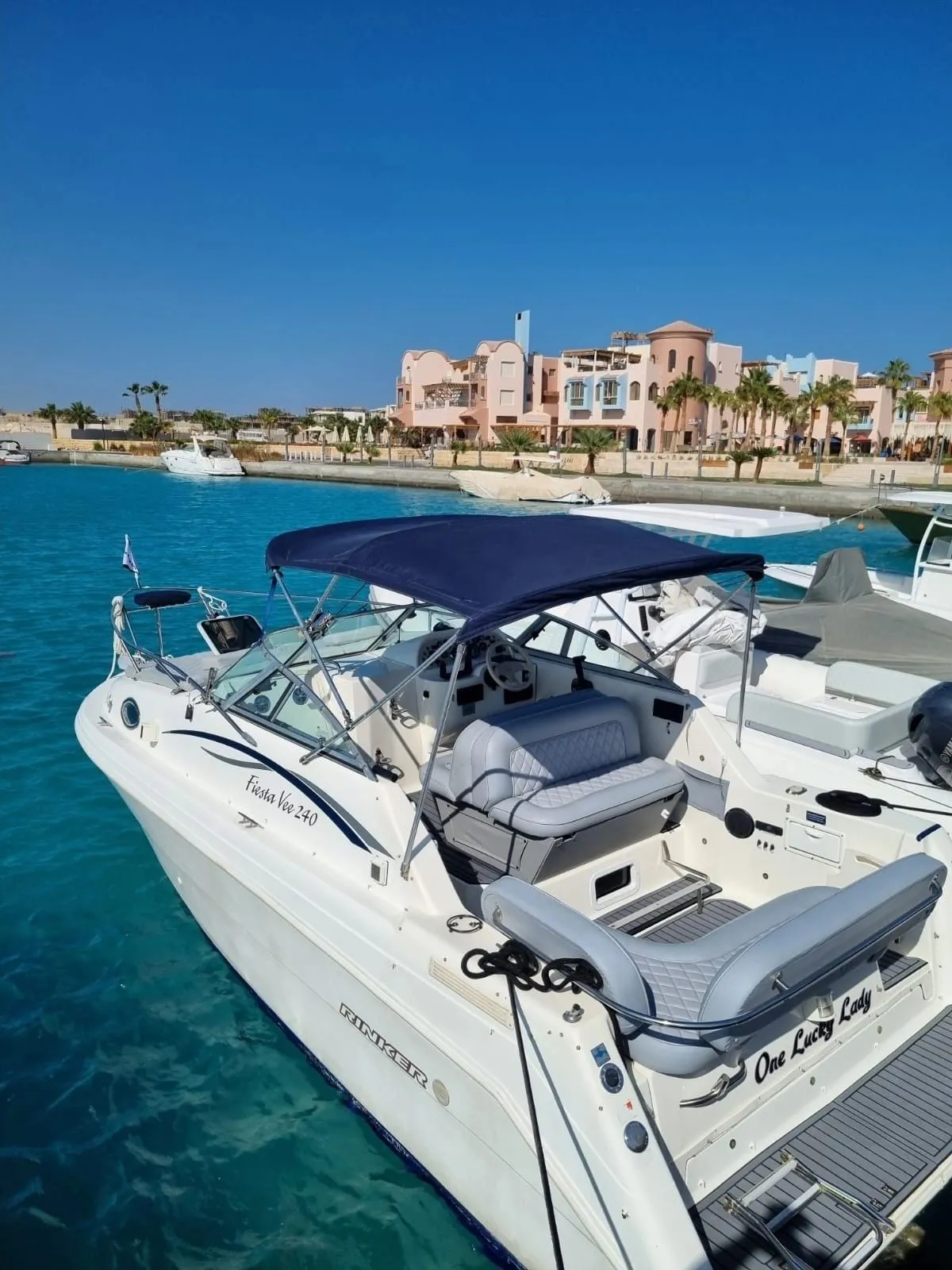 Crystal clear sea water